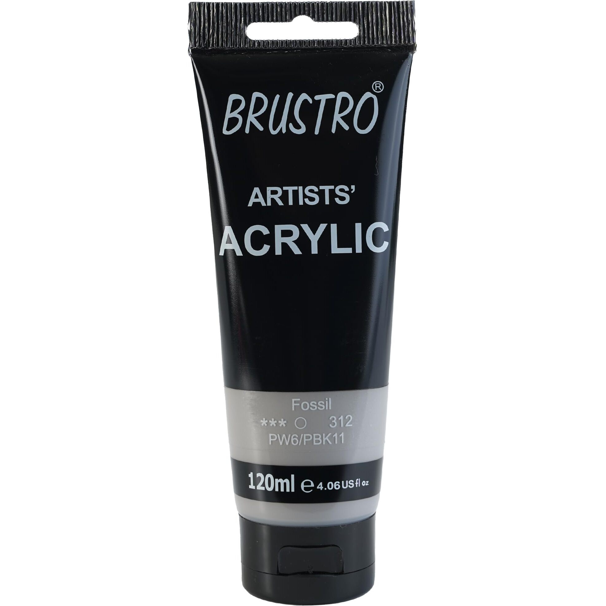 BRUSTRO Artists Acrylic Paint 120ml Fossil (Pastel Tone)