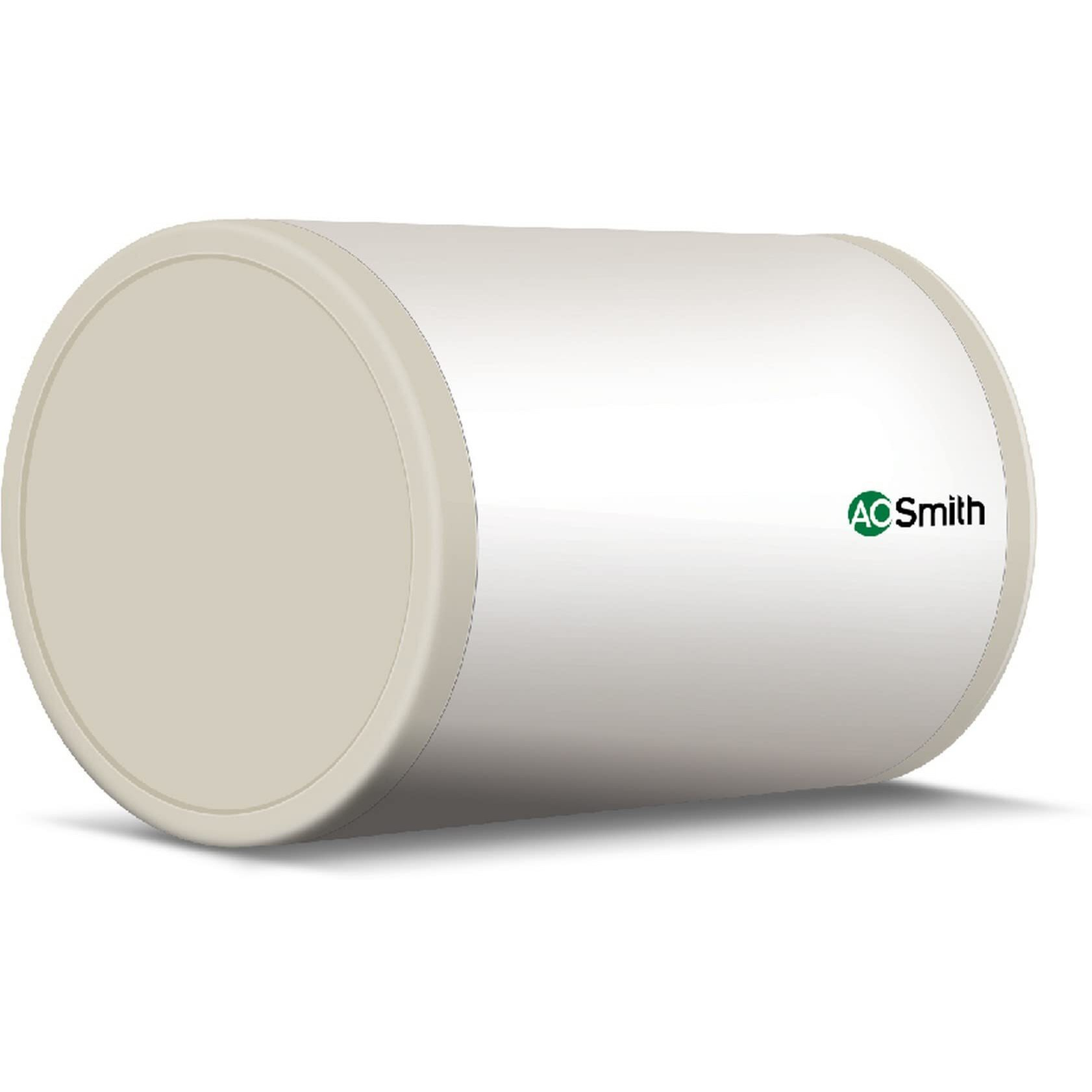 AO Smith HAS-X1-015-RHS Storage 15 Litre Horizontal Water Heater (Geyser)Rust-proof outer Body|Compact Size|Fits under false ceilings|Suitable- High-rise Buildings|8 Bar High Pressure rating