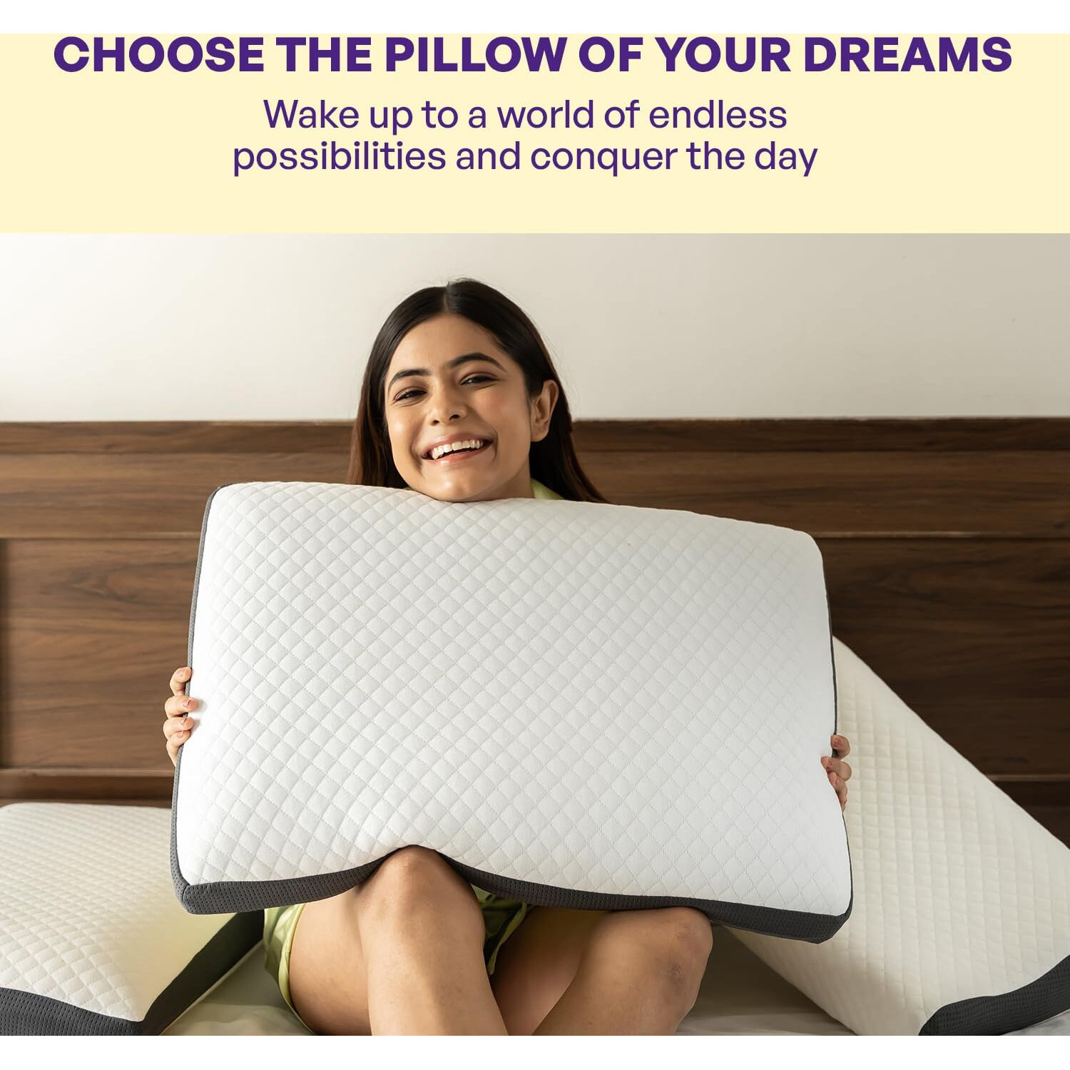 Careforce Cooling Gel Memory Foam Pillows for Sleeping Orthopedic Pillow for Neck Pain Relief Ergonomic Ortho Cooling Gel Infused Pillow for Shoulder, Neck Support & Back Pain Relief - Regular