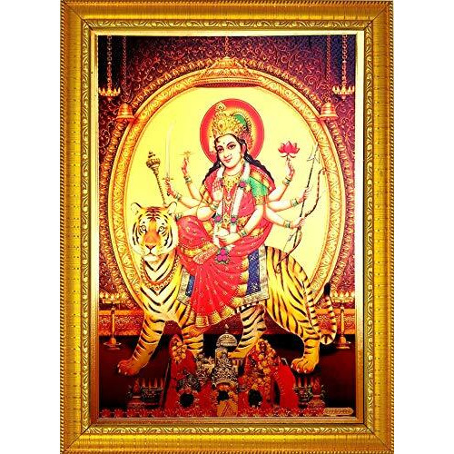 ADA Handicraft Aluminum Plated Wood Photo Frame (35 x 25 x 1 cm, Multicolour)
