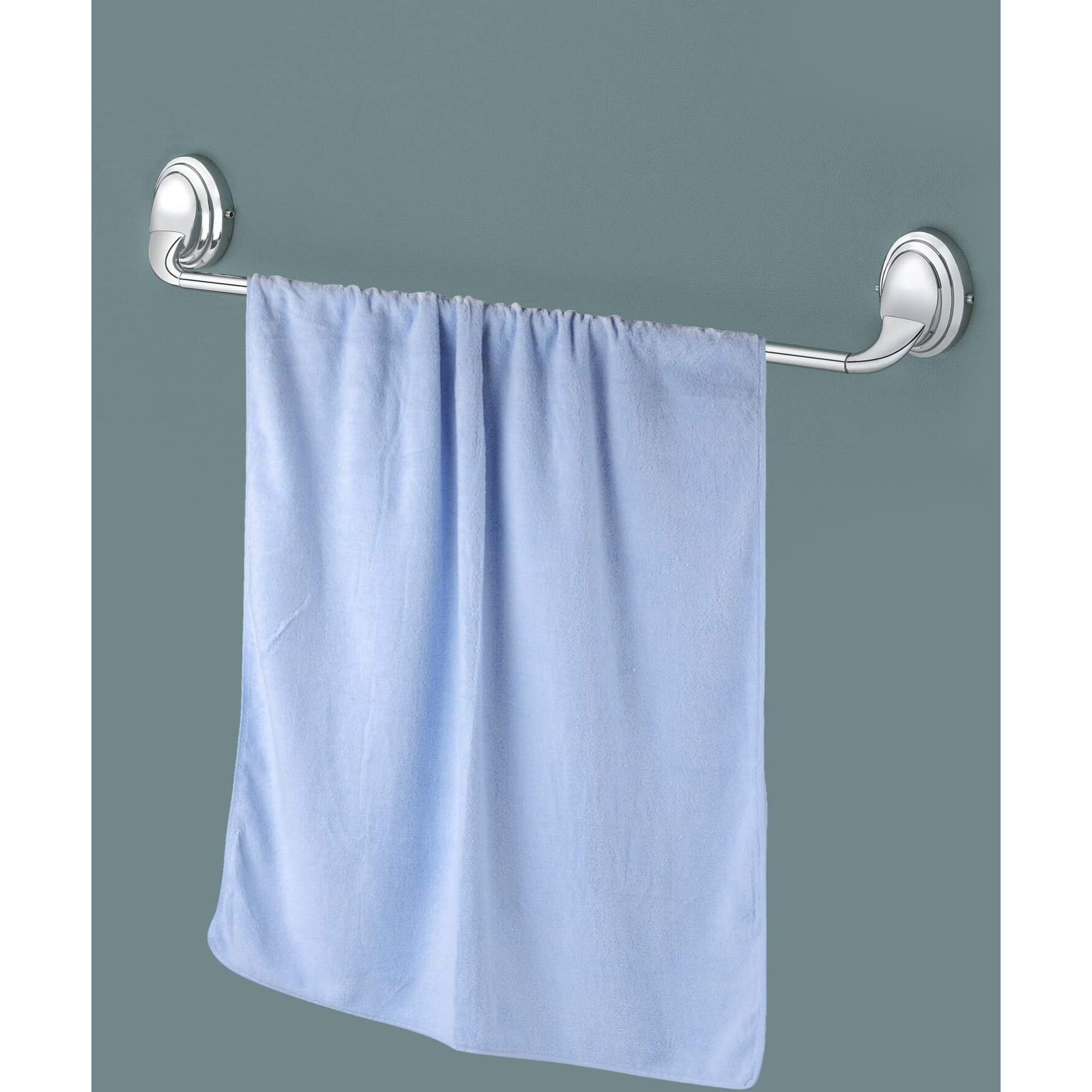 Glivary Microfiber 300 TC Large Bath Towels | (70X140) Extra Soft Plush & Quick Dry High Absorbency Large Size Towels For Bathing (Sky Blue)