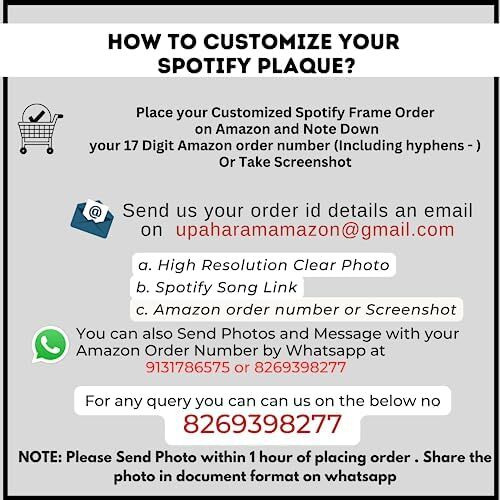 Upaharam Customised/Personalized Clear Acrylic Wall Mount Frameless Picture Photo/Poster Frame For Anniversary, Birthday, Special Moment (16 x 24 inches)
