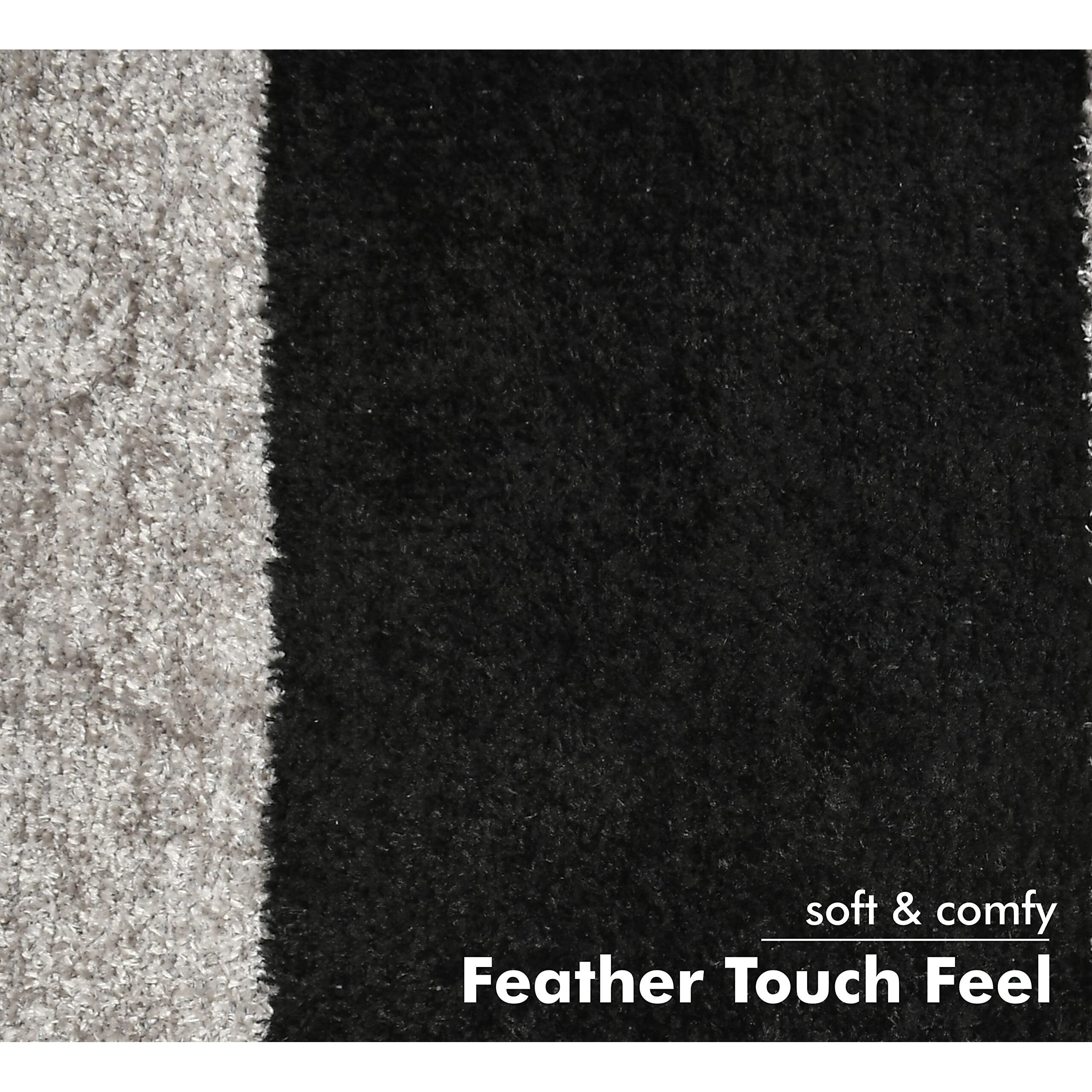 Yellow Weaves 7 Seater Sofa Seat Cover - Black