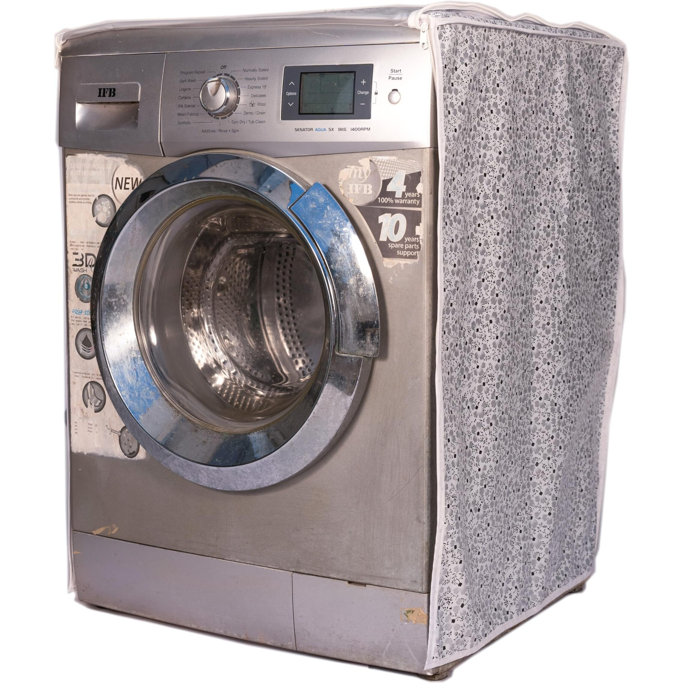 ELITE PRODUCTS Fabric Front Load Suitable for IFB Front Load Washing Machines (6.5, 7, 7.5 And 8 Kg, 63 X63 X81 Cm)