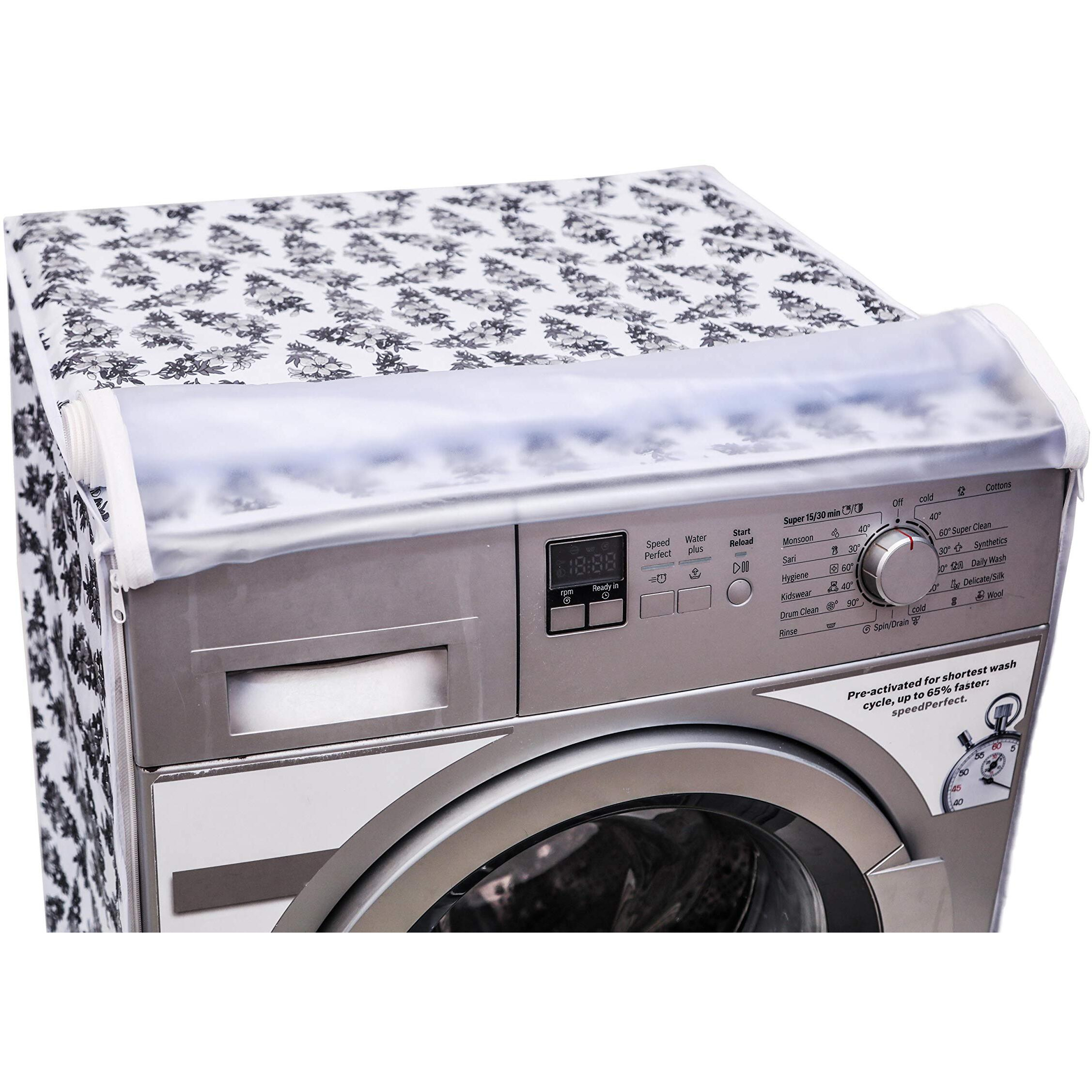 Elite Products Front Load Washing Machine Cover Suitable for all Bosch Front Load Washing Machines. (6.5 kg,7kg,7.5kg,8kg,8.5kg,9kg)(63cmsX63cmsX81cms)