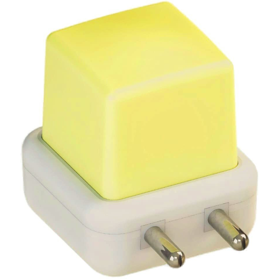 Tarampro | Night Lamp | Night Light | Energy Saving Led Lamp Nightlight For Children Kids Bedroom - Pack Of 1 (Yellow) - Polycarbonate