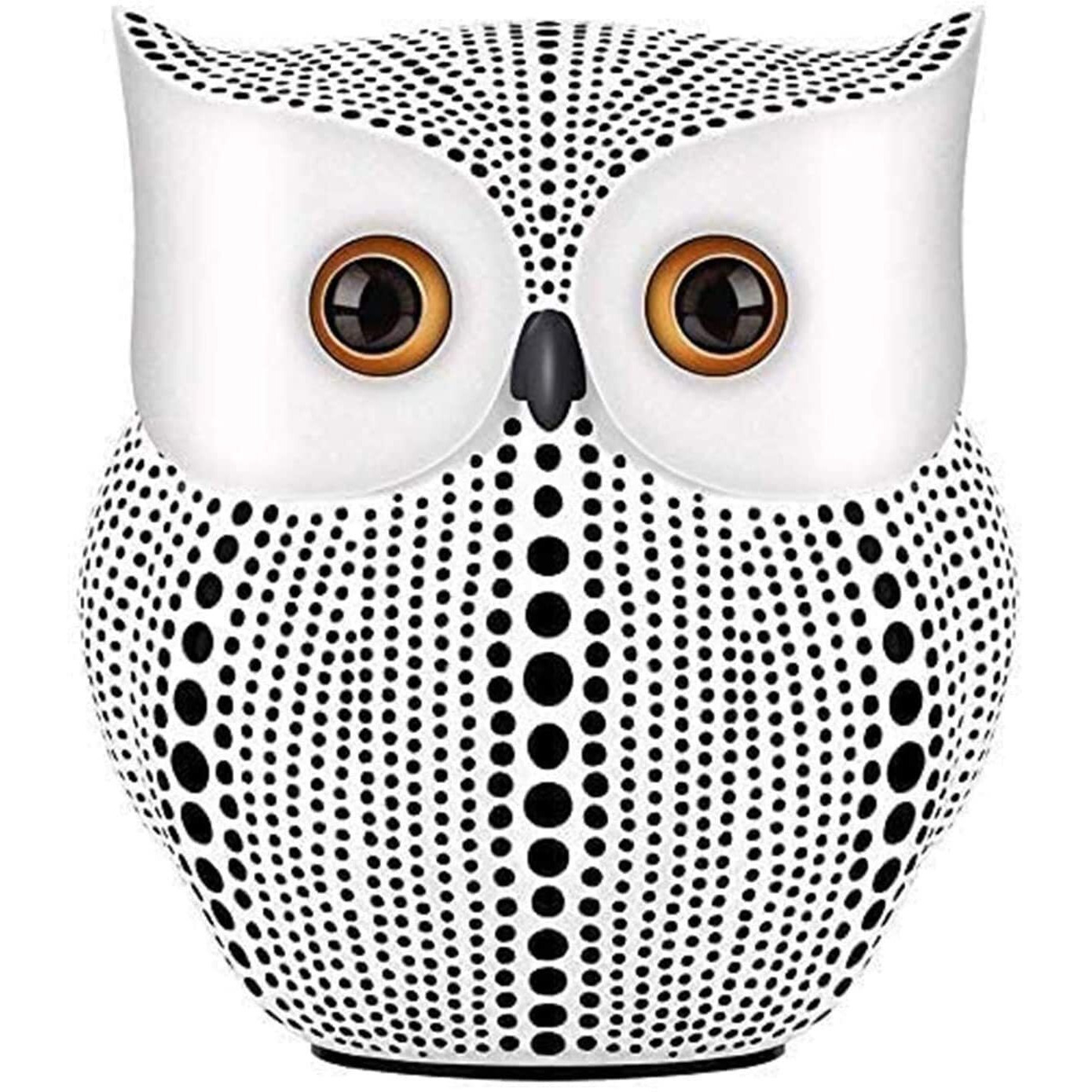 Xtore Modern Classy Lucky Owl Resin Art Figure Showpiece -(Pack of 1, White)