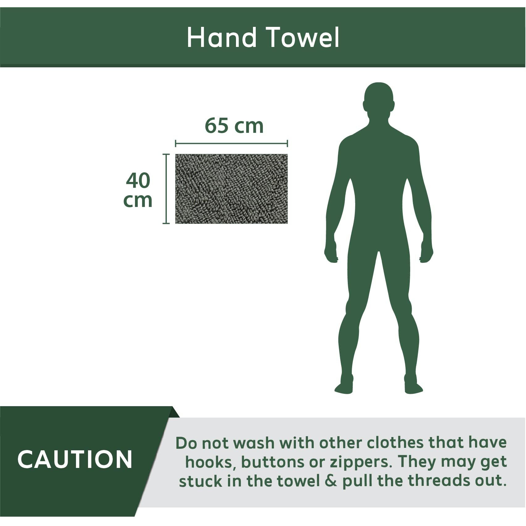 HEELIUM Bamboo Hand Towel | Ultra Absorbent & Anti-bacterial | 3X Softer than Cotton Towels | 65 X 40 cm - 600 GSM | Pack of 2 - Light Grey, Teal