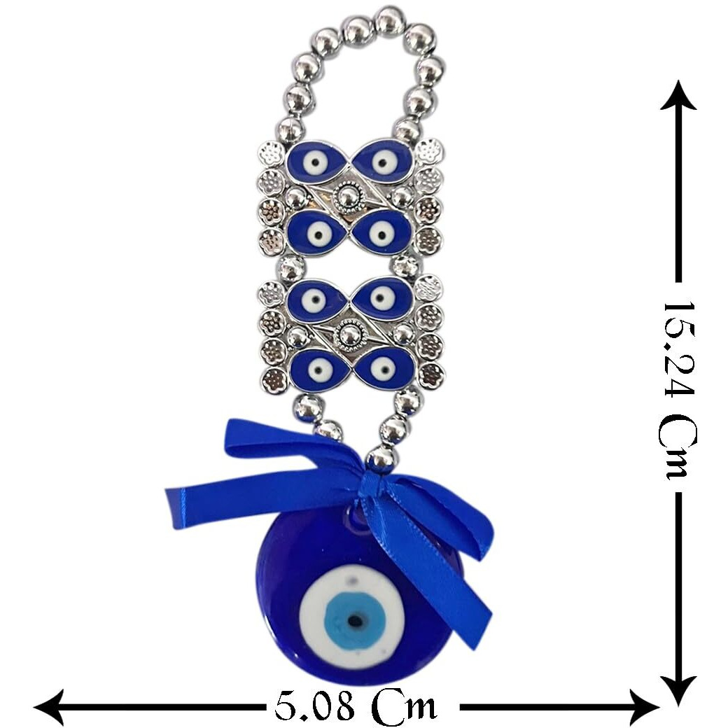 DT DECTONE Evil Eye Hanging for Home, Nazar Battu for Home Protection, Shop, Office and House Main Entrance Door, Eyes
