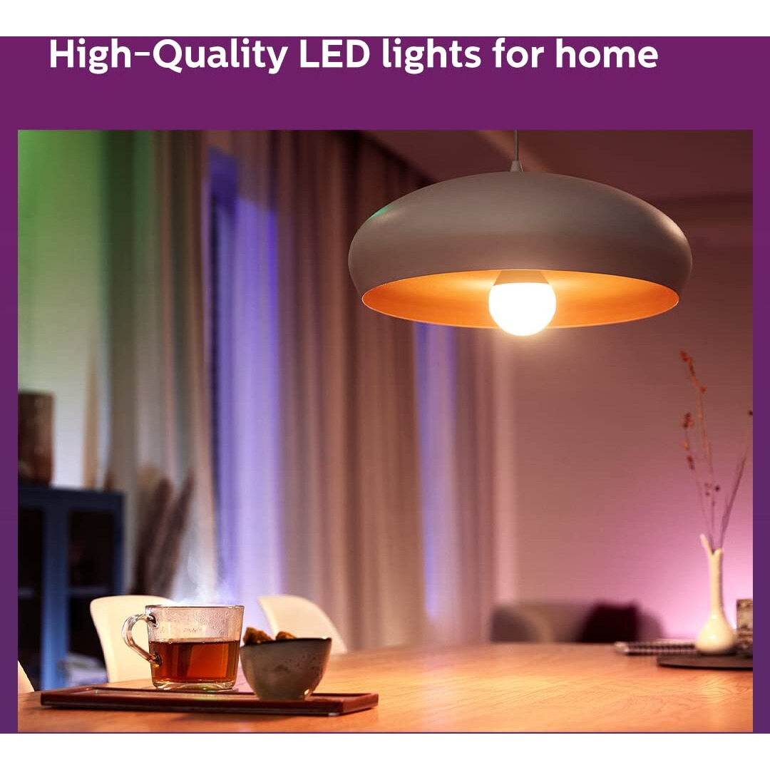 Philips Wiz Smart WI-Fi LED Bulb E27 10-Watt, 16 Million Colors, Compatible with Amazon Alexa and Google Assistant- (Pack of 1)