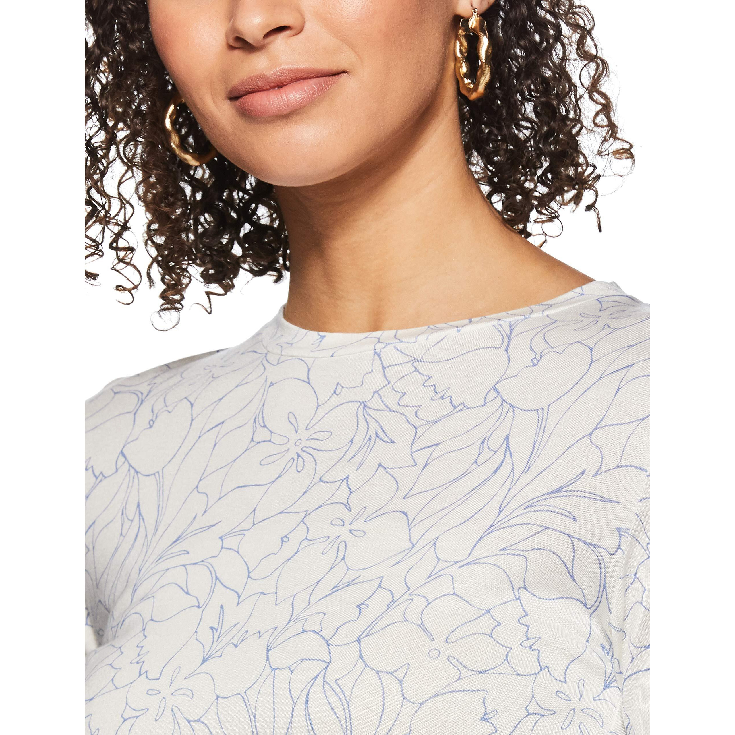 Marks & Spencer Womens Regular Blouse (T417778WHITE White Mix 10)