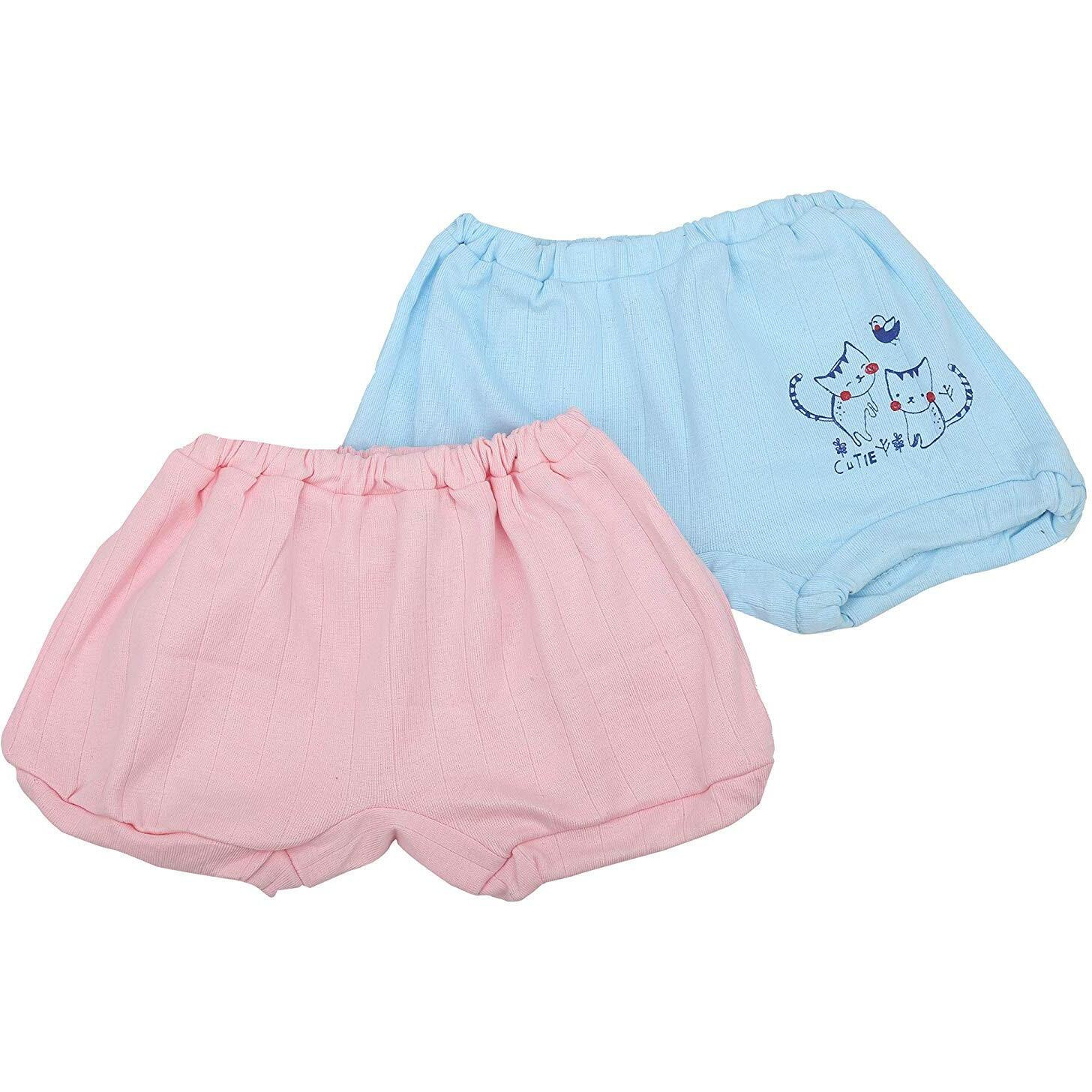 Gilli Shopee Baby Boy & Baby Girls Cotton Bloomers/Panties/Briefs/Underwear 12-18 Months (Pack Of 6) - Multicolor