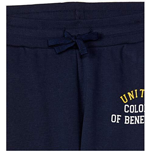 United Colors of Benetton Boys Regular Casual Pants (30446ECOMI_Blue_4 5 Years)