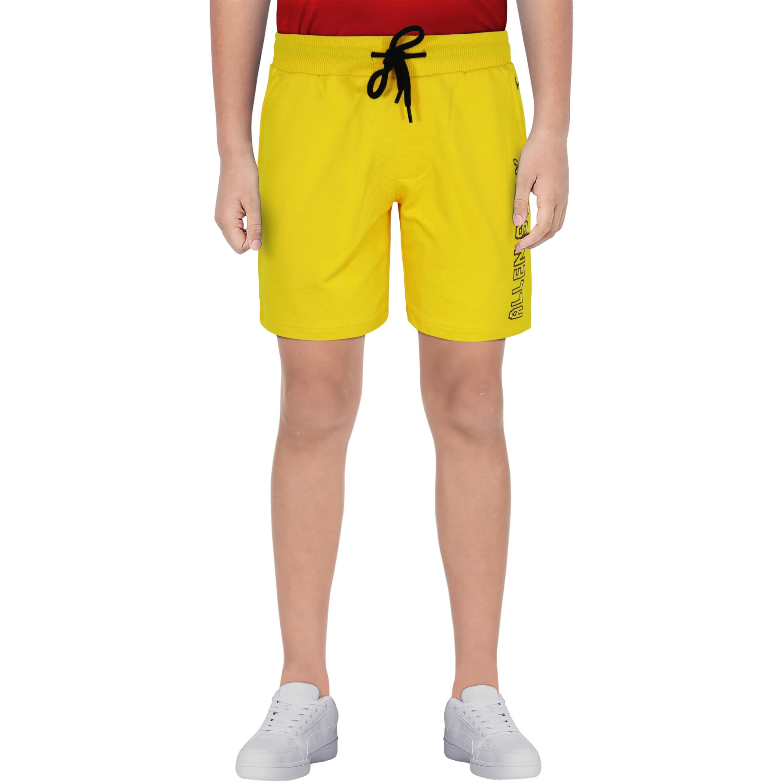 Allen Solly Junior Boys Shorts (ABSRCRGF370745_Yellow_8)