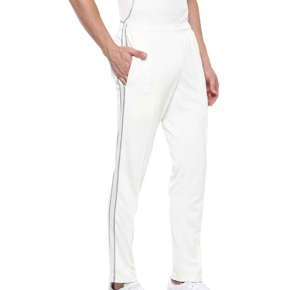 Nivia Lords 2504L1 Polyester Cricket Pant Large (White)