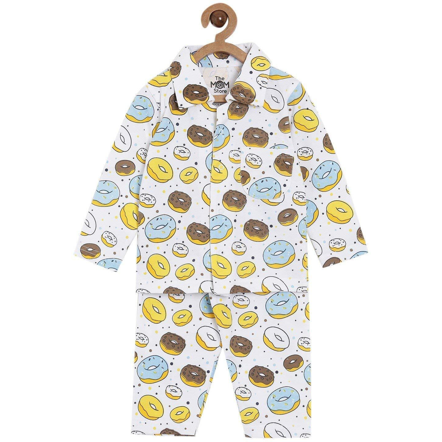 The Mom Store Baby and Toddler Pyjama Sets (Sweet Like a Doughnut 4-5 Years)