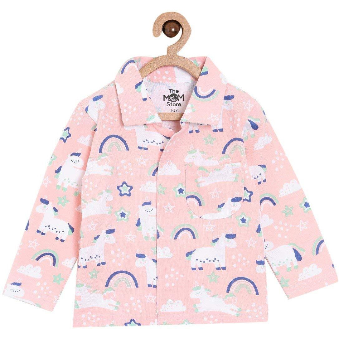 The Mom Store Baby and Toddler Pyjama Sets (Magical Unicorn 0-6 Months)