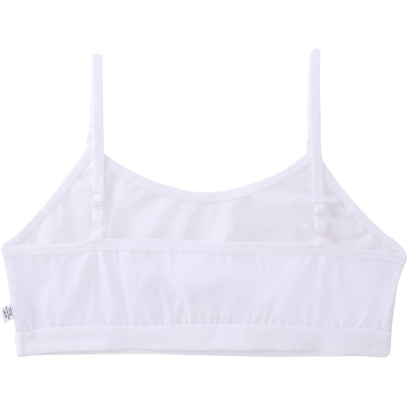 YouGotPlanB Multicolor Training Bra | Stylish Design | Cotton Blend | Non-Padded | Wire Free | Adjustable Straps | Beginners Bra for Girls | Pack of 1