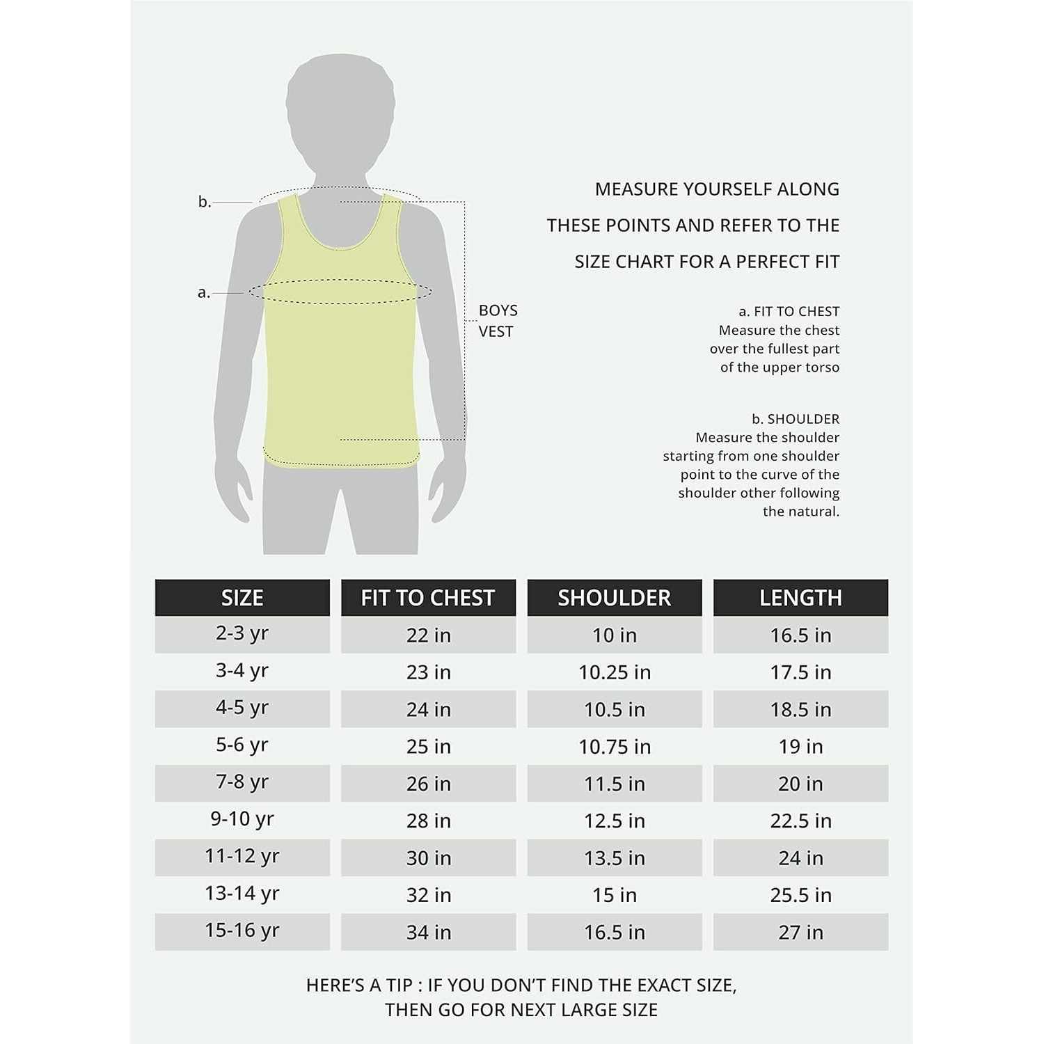 Real Basics Boys Regular Fit Vests(Rb-Bb-Tvest-P4-1112-Mdino_Multicolor_11-12 Years)
