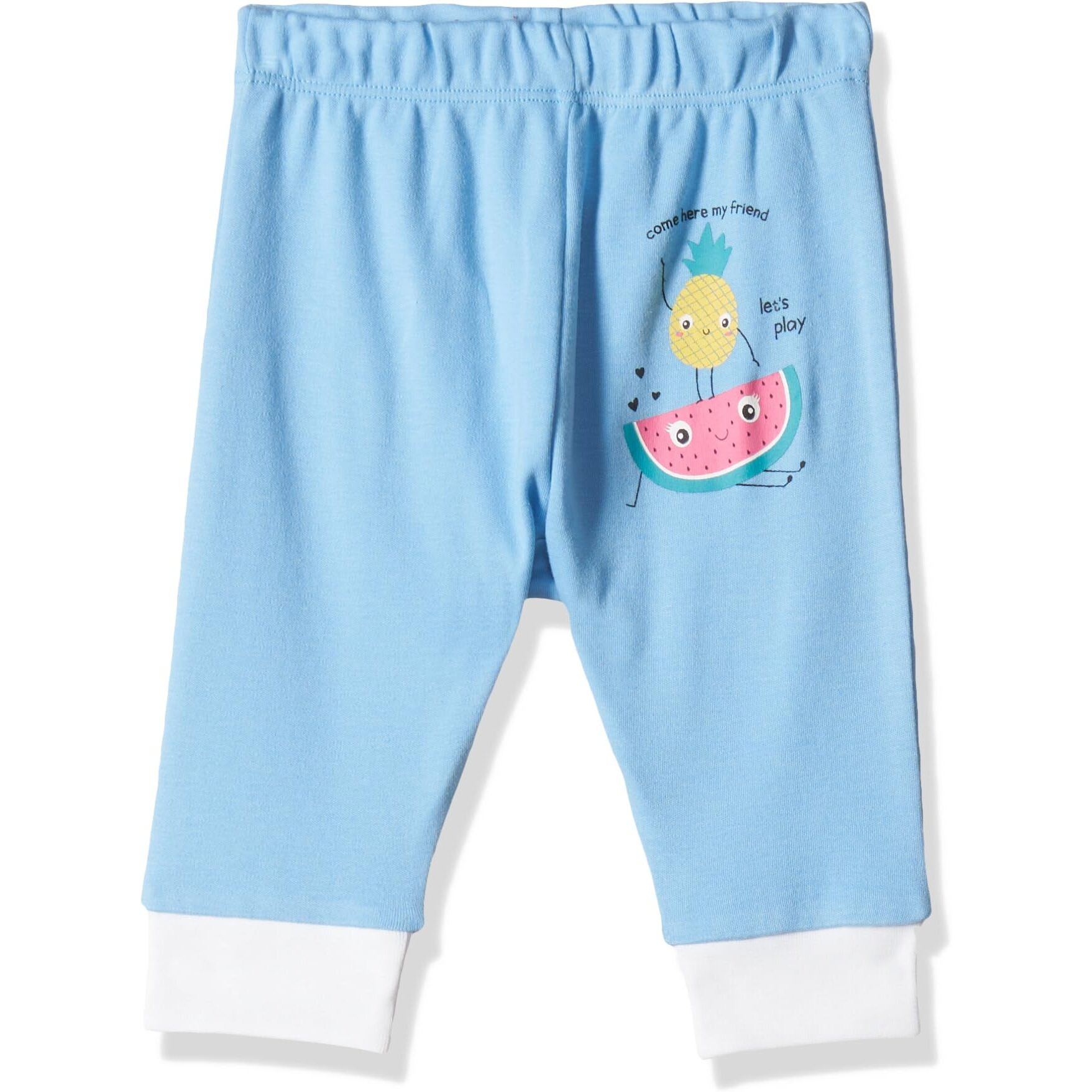 Amazon Brand - Jam & Honey Baby Boys & Girls Printed Joggers || 100% Soft & Pure Cotton || Comfortable & Durable Knitted || Lightweight Unisex Joggers (Pack of 3 & 5)