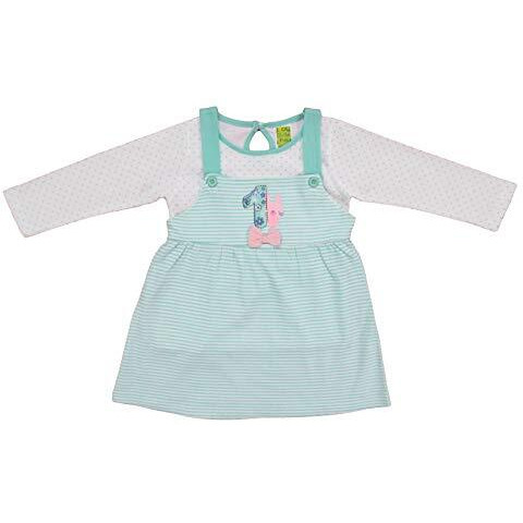 Clothe Funn Baby Girls Pinafore Knee length dress