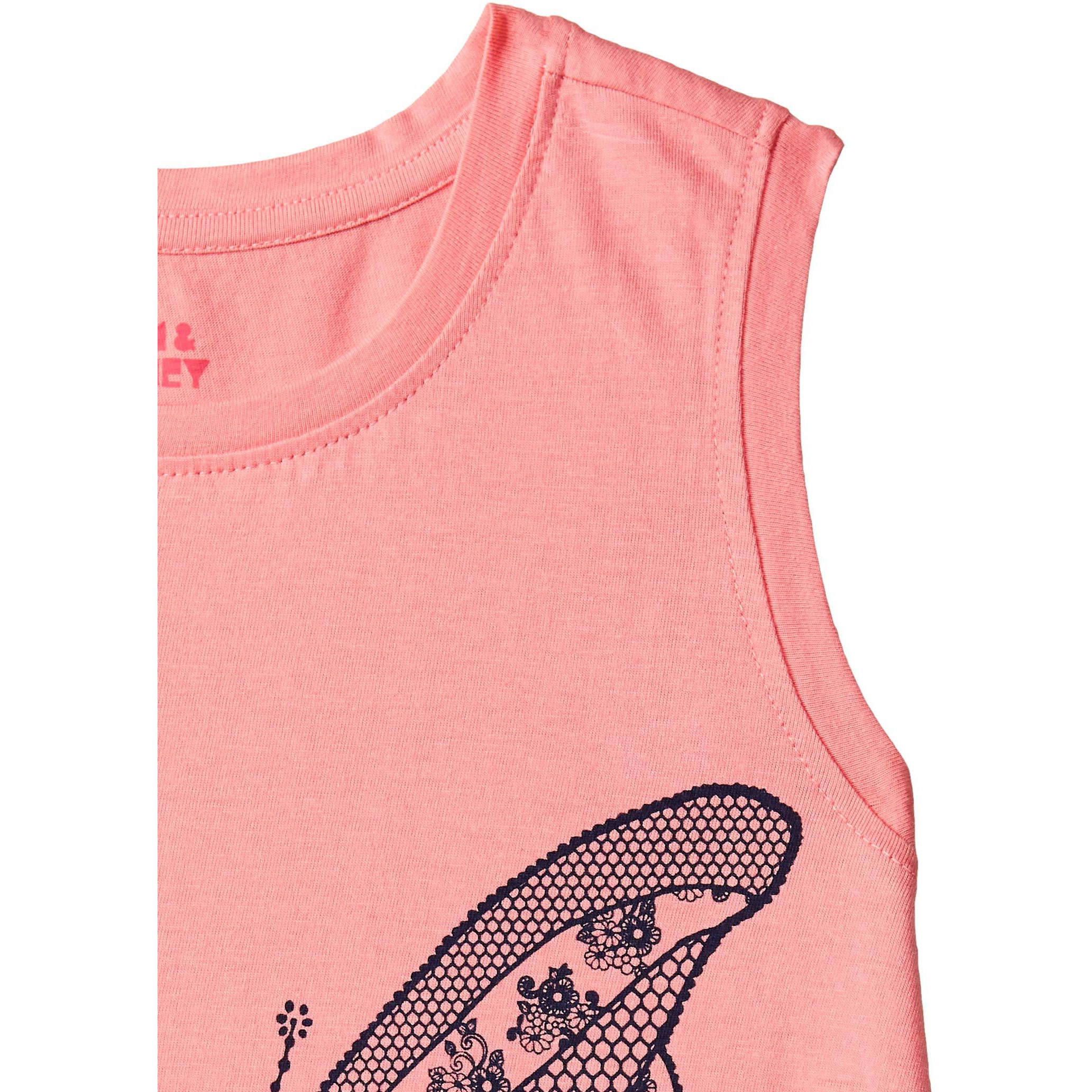 Amazon Brand - Jam & Honey Girls 100% Cotton Printed Knee Length Sleeveless Dress | Age 2-12 Years