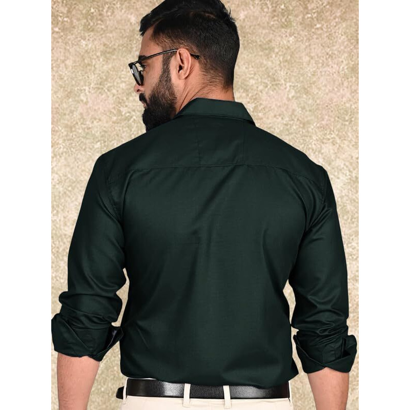 Tee Projekt Casual Shirt for Men Regular Fit Long Sleeve Shirt Suitable for Event Formal Wear