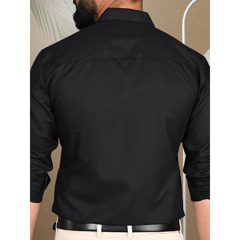 Tee Projekt Casual Cotton Long Sleeve Shirt for Men Formal Wear Regular Wear