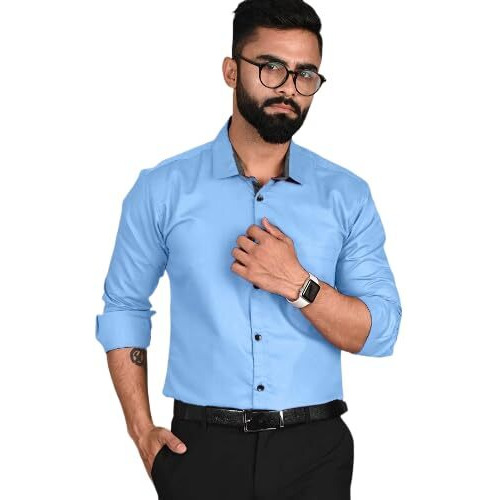 Tee Projekt Casual Shirt for Men Regular Fit Long Sleeve Shirt Suitable for Event Formal Wear