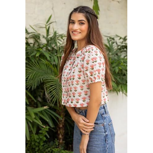 Leriya Fashion Tops for Women | Long Tops for Women | Formal Tops for Women | Office wear Tops for Women (XX-Large White)