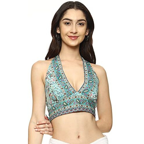 KE Kanha Exports Womens Halter Top - Chic and Comfortable Fashion for Any Occasion (Bubbly 9)