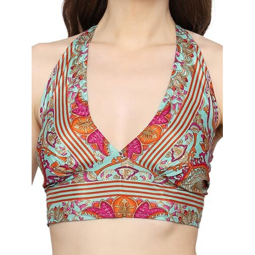 KE Kanha Exports Womens Halter Top - Chic and Comfortable Fashion for Any Occasion (TOP04)