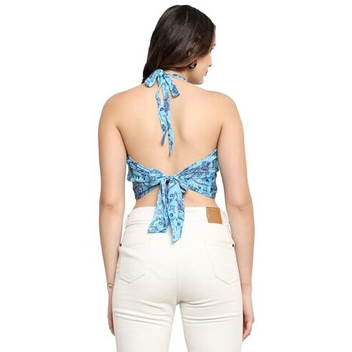 KE Kanha Exports Womens Halter Top - Chic and Comfortable Fashion for Any Occasion