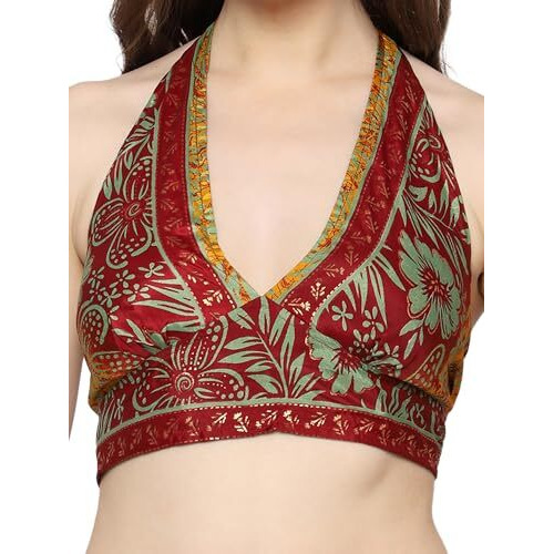 KE KanhaExports Womens Halter Regular Fit Top - Chic And Comfortable Fashion For Any Occasion (Top03) Small