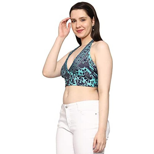 KE KanhaExports Womens Halter Relaxed Fit Top - Chic And Comfortable Fashion For Any Occasion ( Top13)