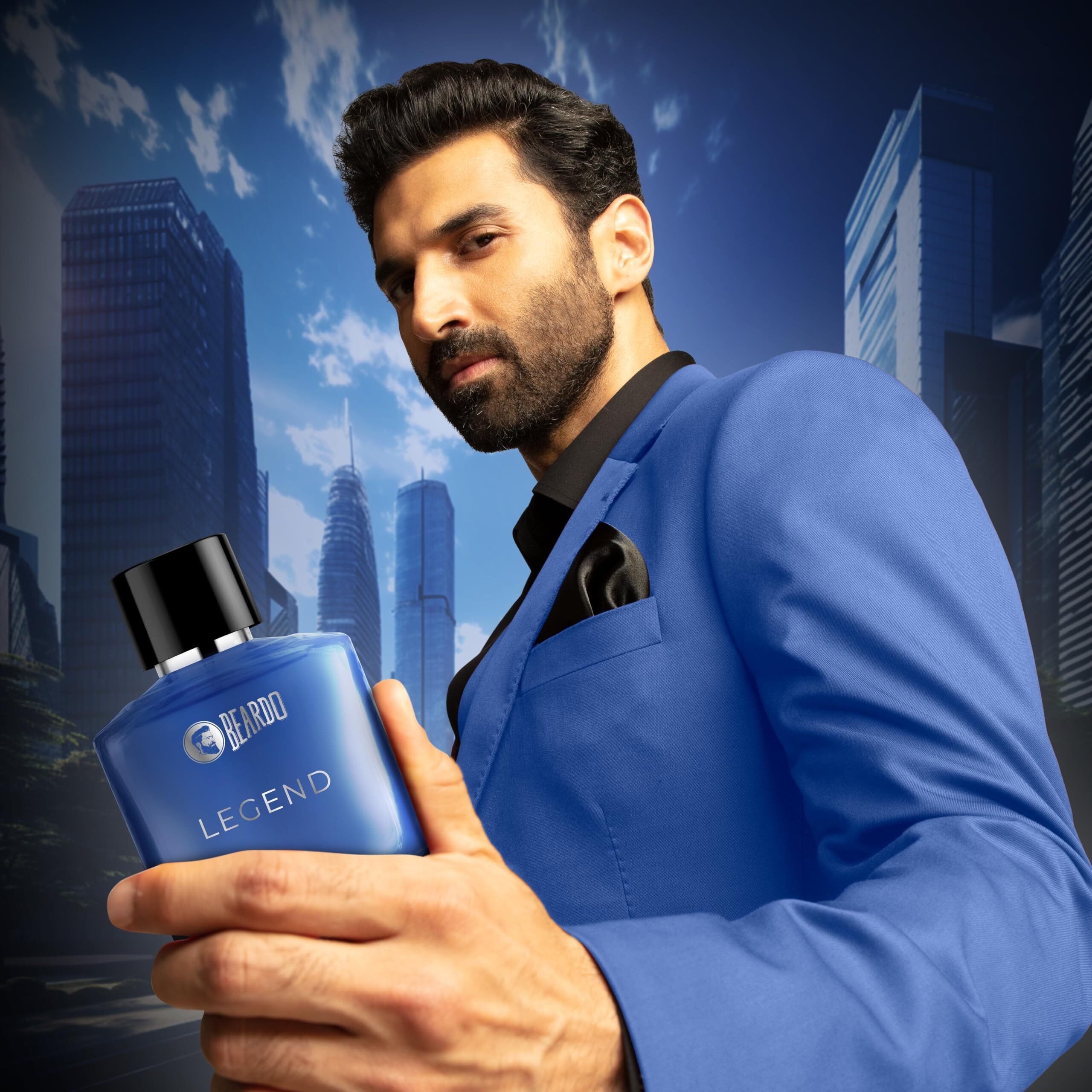 Beardo LEGEND Perfume For Men 100 ml | Eau De Parfum | Valentines Day Gift for Boyfriend, Husband | Fresh Musky Woody| Strong Long Lasting Mens Perfume | Rakhi Gift For Brother | Gift For Friends