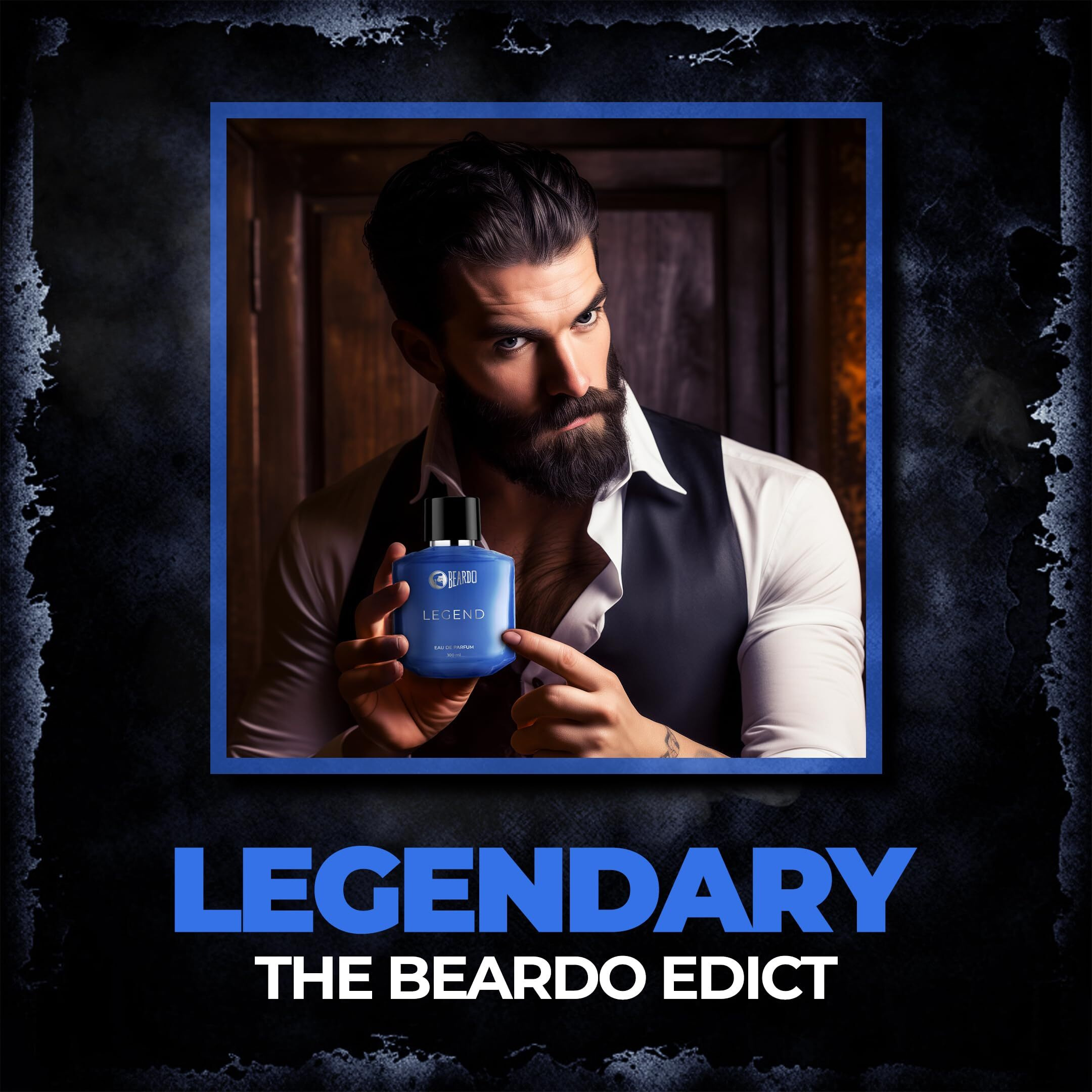 Beardo LEGEND Perfume For Men 100 ml | Eau De Parfum | Valentines Day Gift for Boyfriend, Husband | Fresh Musky Woody| Strong Long Lasting Mens Perfume | Rakhi Gift For Brother | Gift For Friends