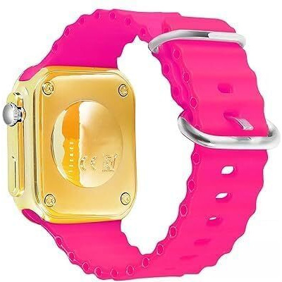 ZOVUTA Digital Dial Waterproof Smart Design LED Display Kids Watch for Boys & Girls, Men and Women, Birthday Gift, Rakhi Gift (Age 4-15 Years) (New-Pink)