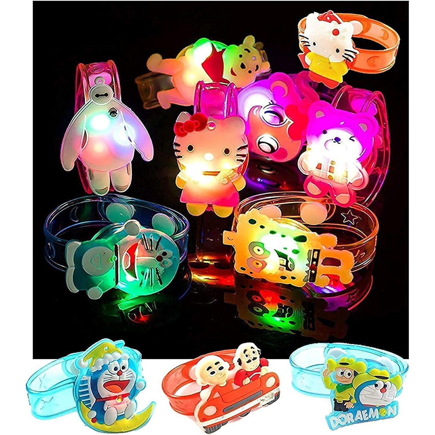 SAJANI LED Light Rakhi for Brother Kids Rakhi for Kids Rakhi Gift for Brother Rakshabandhan Special Rakhi for Girls and Boys (Multi Cartoon Print) (10)