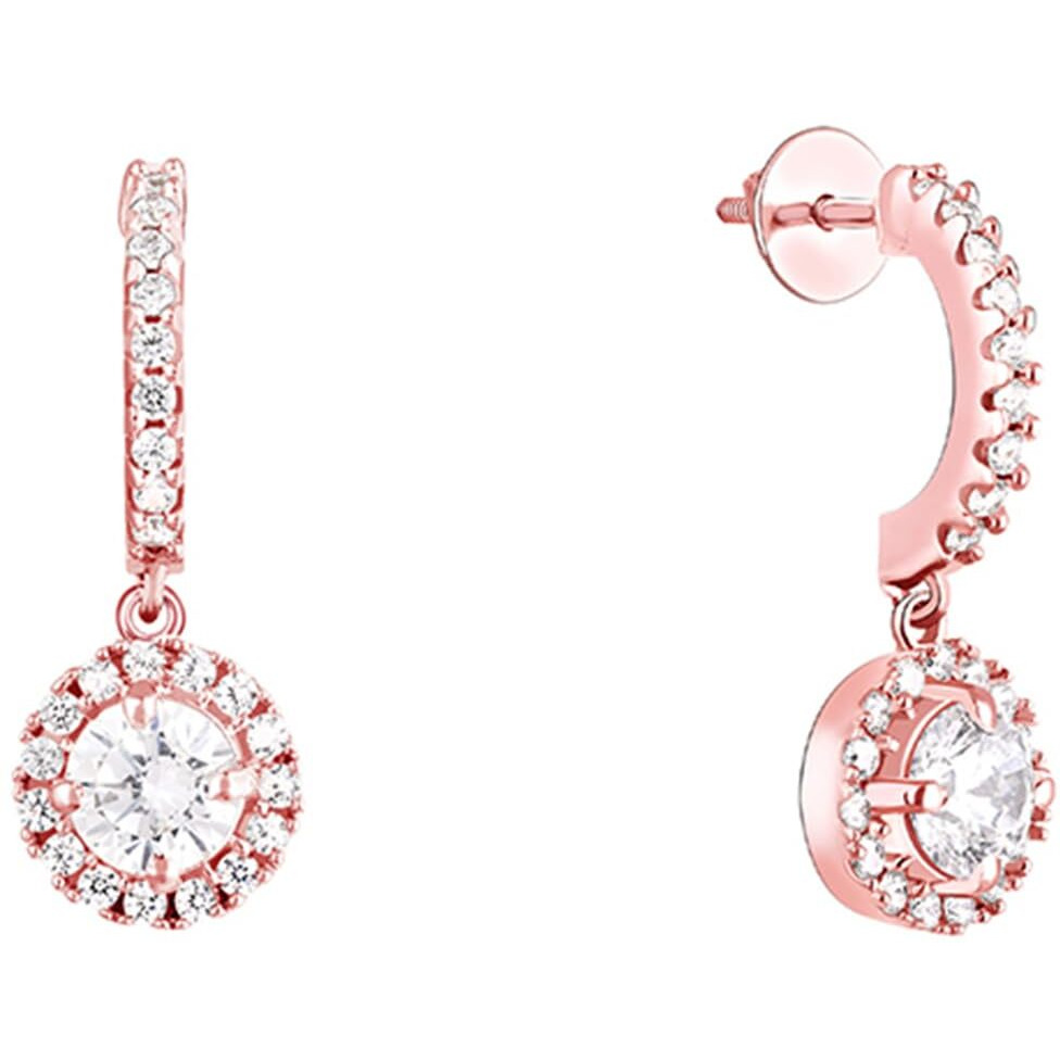 GIVA 925 Silver Rose Gold Drizzle Drop Earrings | Rakhi Rakshabandhan Gift for Sister Bhabhi, Gifts for Women & Girls | With Certificate of Authenticity and 925 Stamp | 6 Months Warranty*