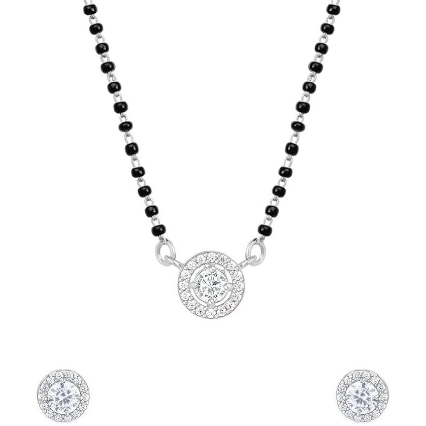 GIVA 925 Silver Drizzle Drop Set| Rakhi Rakshabandhan Gift for Sister Bhabhi, Gifts for Women & Girls | With Certificate of Authenticity and 925 Stamp | 6 Months Warranty*