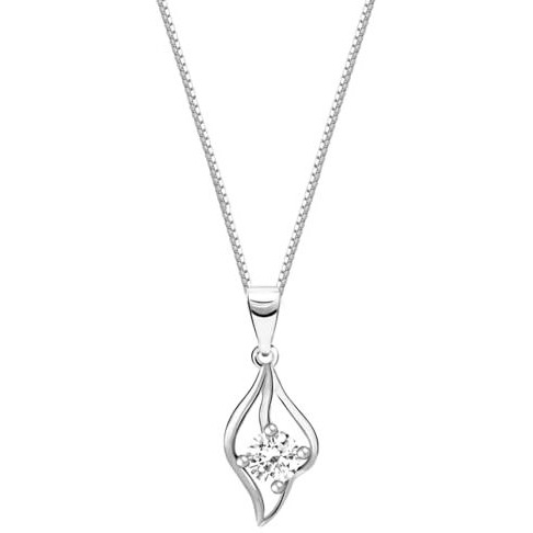 GIVA 925 Anushka Sharma Silver Falling Dew Pendant With Box Chain|Rakhi Rakshabandhan Gift For Sister Bhabhi,Gifts For Women & Girls|With Certificate Of Authenticity And 925 Stamp|6 Month Warranty*