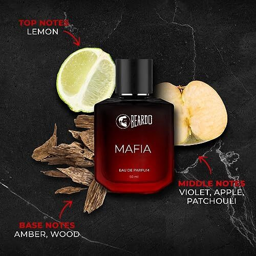 Beardo Whiskey Smoke, Godfather & Mafia Perfume For Men Edp 50Ml X 3 | Strong & Long Lasting Fresh Scent Fragrance |Aromatic, Spicy, Woody Eau De Parfum | Rakhi Gift For Brother | Gift For Friends
