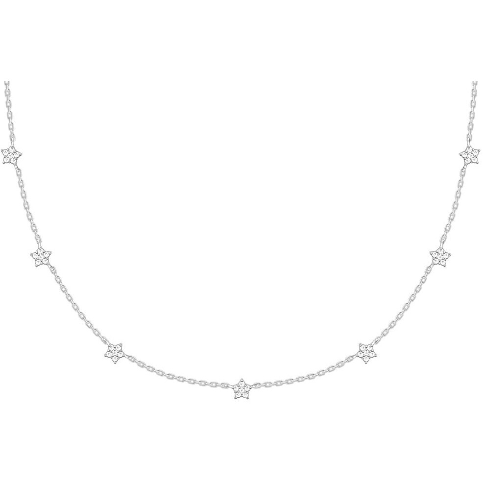GIVA Avni 925 Silver Star Constellation Necklace|Gifts For Girlfriend,Rakhi Rakshabandhan Gift For Sister Bhabhi,Gifts For Women&Girls|With Certificate Of Authenticity And 925 Stamp|6 Month Warranty*