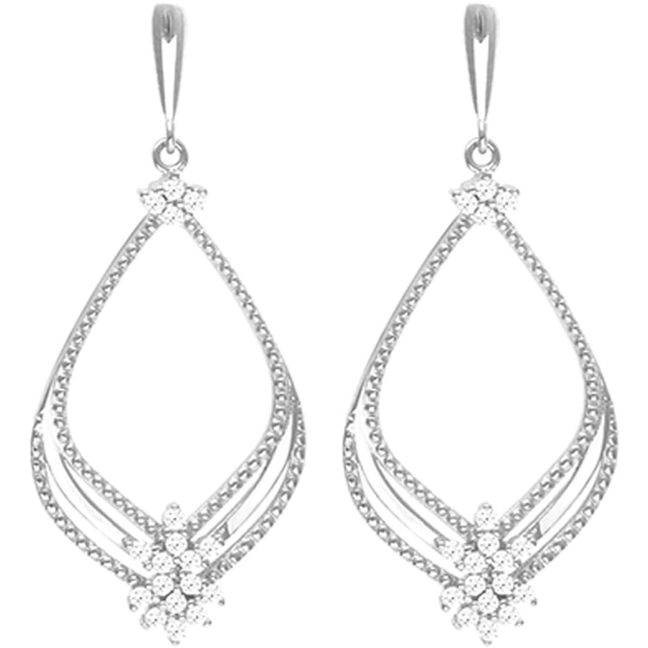 GIVA 925 Silver Princess Earrings| Rakhi Rakshabandhan Gift for Sister Bhabhi, Gifts for Women & Girls | With Certificate of Authenticity and 925 Stamp | 6 Months Warranty*