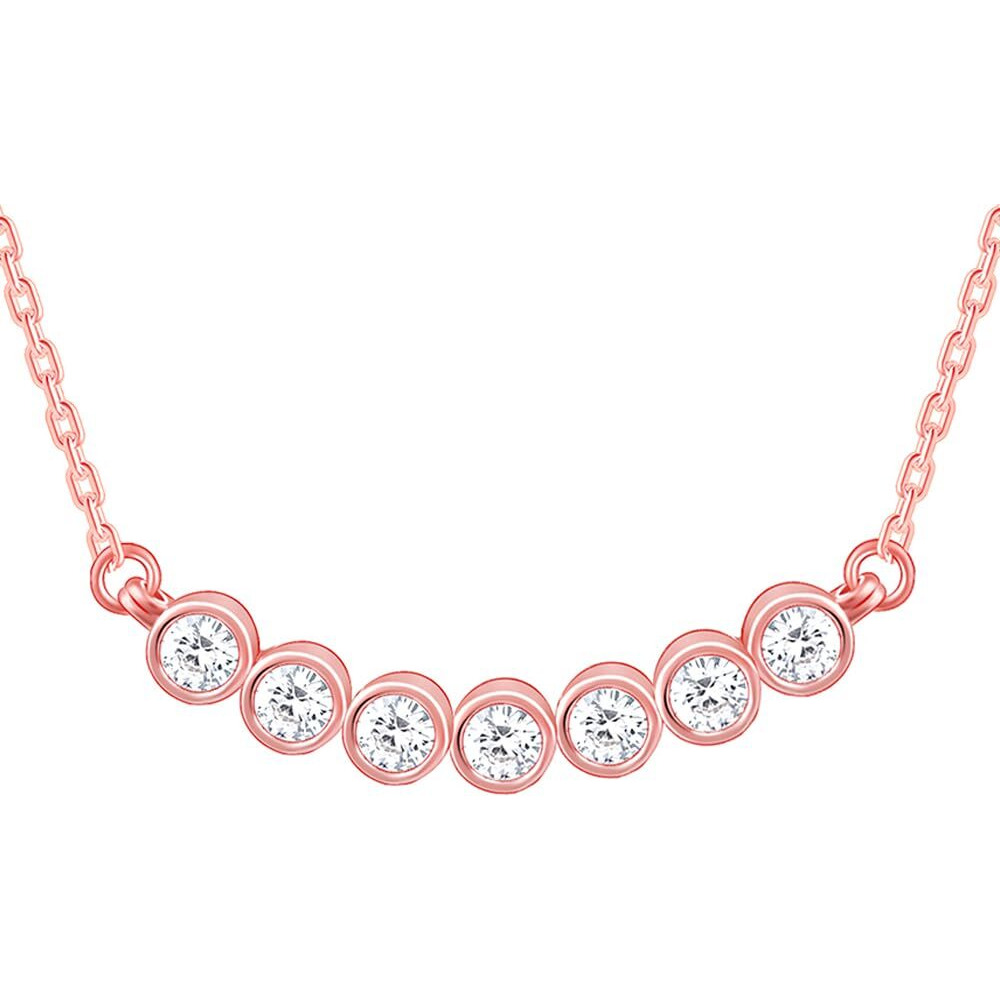 GIVA 925 Silver Rose Gold Sweet Love Necklace | Rakhi Rakshabandhan Gift for Sister Bhabhi, Pendant to Gift Women & Girls | With Certificate of Authenticity and 925 Stamp | 6 Month Warranty*