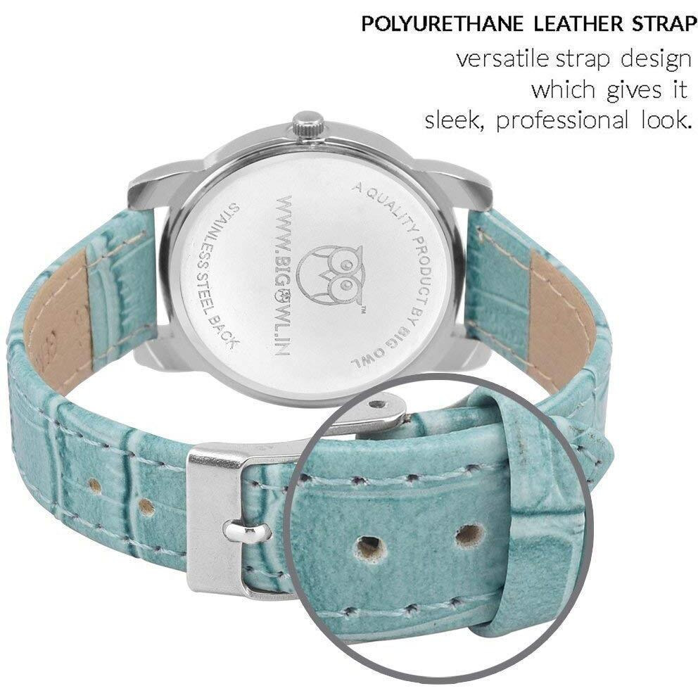 BIGOWL Rakhi Gifts - Princess Analogue White Dial Womens Watch for Sisters, Daughters - Best Rakhi Gifts