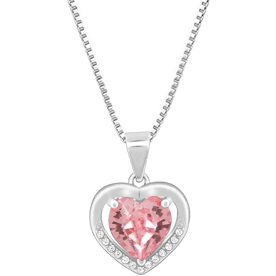 GIVA 925 Silver Anushka Sharma Valentine Pendant|Gifts For Girlfriend,Rakhi Rakshabandhan Gift For Sister Bhabhi,Gifts For Women&Girls|With Certificate Of Authenticity And 925 Stamp|6 Month Warranty*