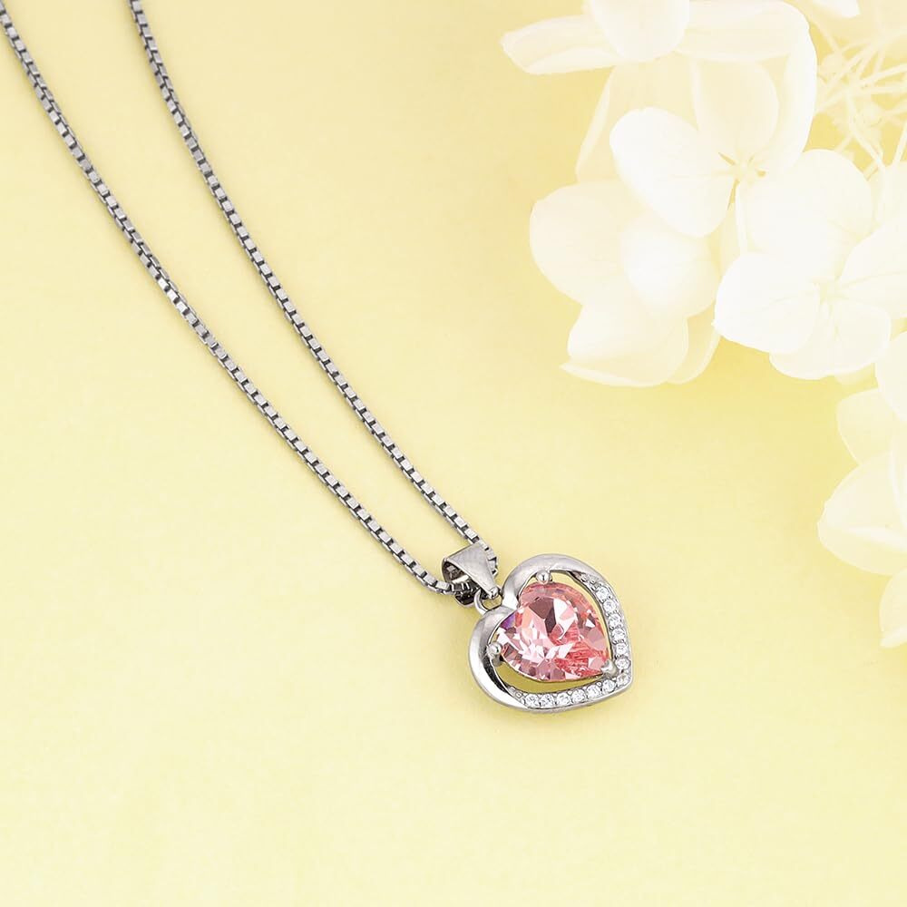 GIVA 925 Silver Anushka Sharma Valentine Pendant|Gifts For Girlfriend,Rakhi Rakshabandhan Gift For Sister Bhabhi,Gifts For Women&Girls|With Certificate Of Authenticity And 925 Stamp|6 Month Warranty*