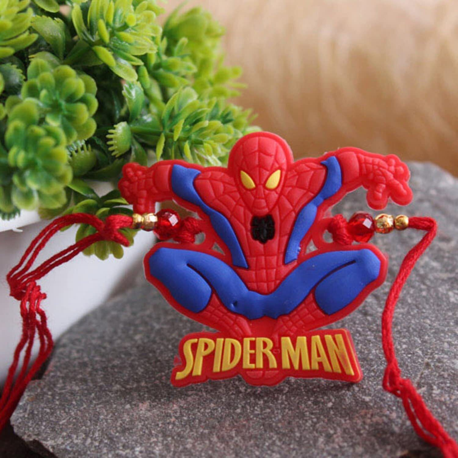VR Creatives VR Cratives Cartoon Character Kids Spiderman Spider Man Rakhi for Brother, Kids, Boys & Girls Best Rakhi Gift for Kids Rakhi (Multi)